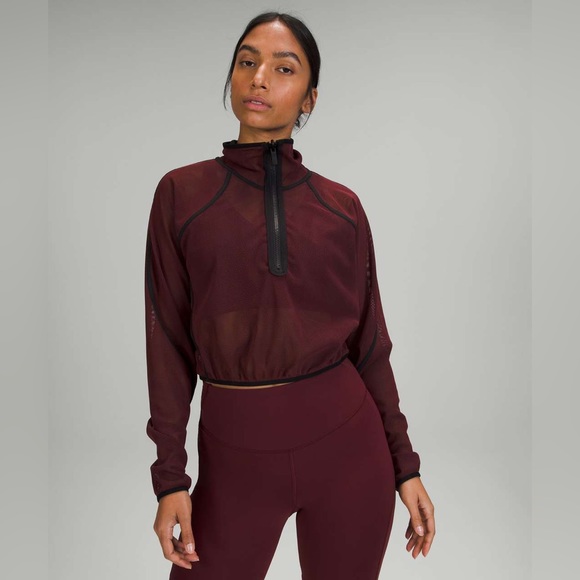 Lululemon Reversible Mesh 1/2 Zip - Picture 7 of 7